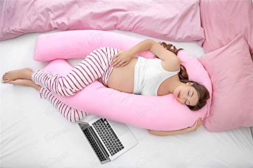 Hometex 9ft U Shaped Body Pillow - for Pregnancy Maternity Support — view 3