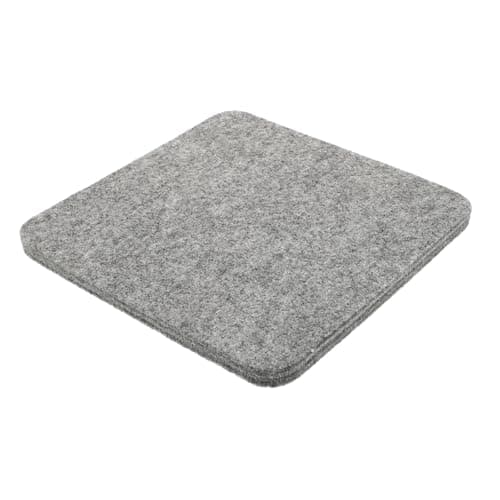 TOMETURE Travel Iron Wool Felt Ironing Pad Mat 8x8 Inch Heat-resistant Pressing Mat for Sewing and Quilting Portable Easy to Carry Felted Wool for Home Use