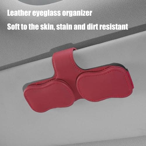 Sunglass Holder for Car Car Visor Organizer for Glasses — view 3
