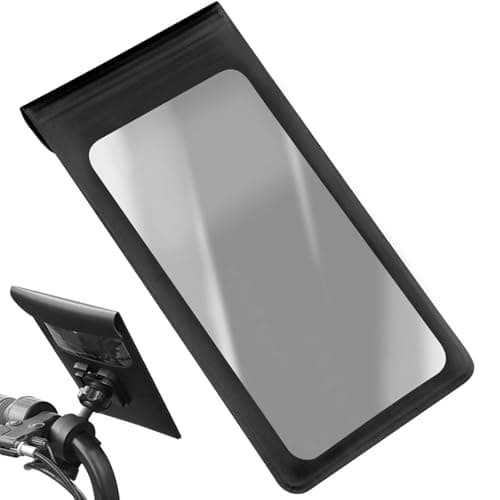 Zasdvn Bike Phone Holder, Phone Holder Waterproof, 360 Degree Rotating All Round Bike Phone Holder, Motorbike Phone Mount Waterproof Case, Bike Phone Mount, Bike Phone Mount Top Tube Bag