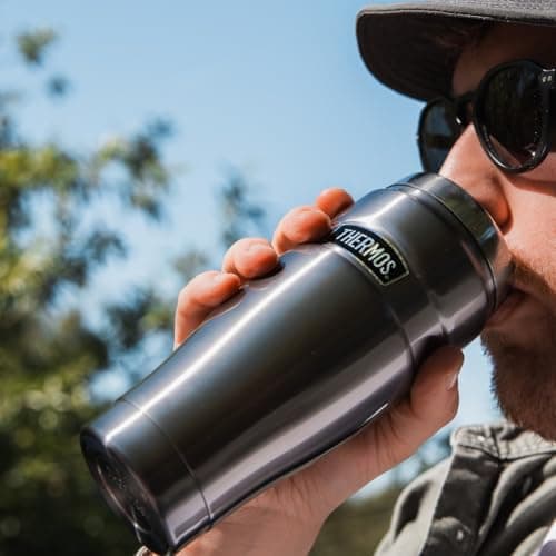 Thermos Stainless King Gun Metal Tumbler (470ml) 7h Hot | 18h Cold — view 6