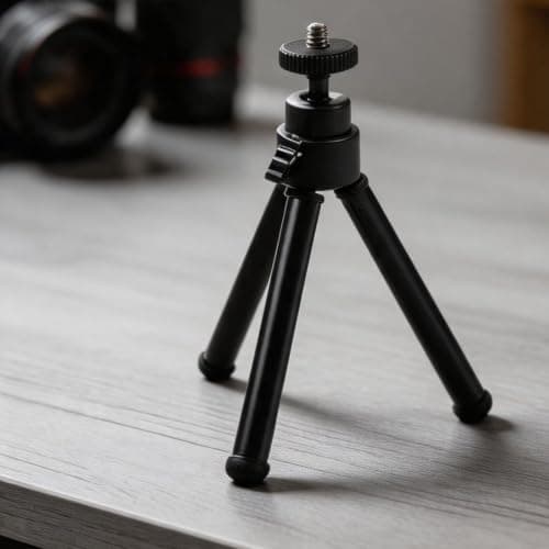Lightweight Pocket Tripod 14.5cm Hard Plastic(Black) — view 2