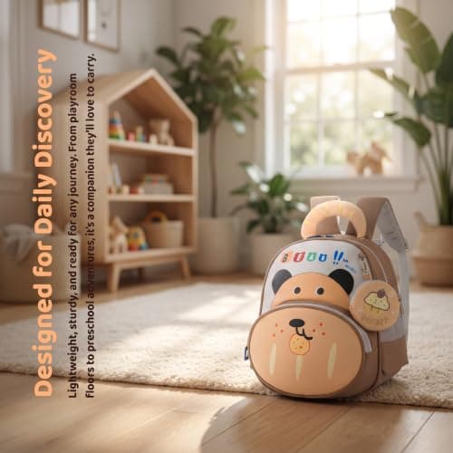 Toddler Backpack Lightweight Neoprene Nursery Rucksack for Boys Girls — view 6
