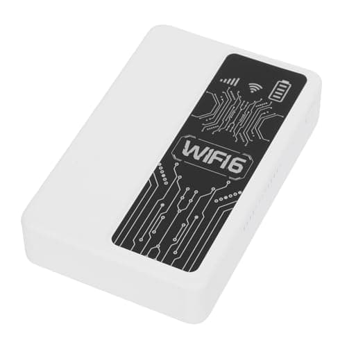 GOWENIC Pocket 4G WiFi Mobile Hotspot for Travel (White)