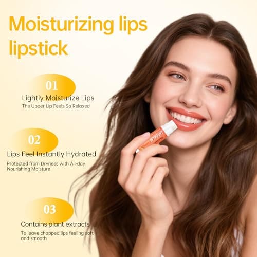 Lip Balm Set,24PCS Flavoured Moisturiser for Lips with Shea Butter&Vitamins — view 6