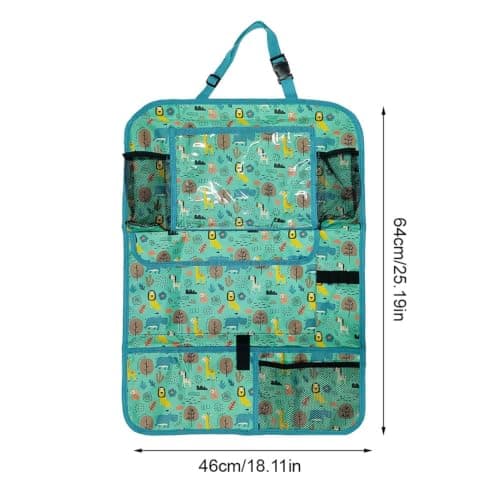 Backseat Car Organizer with Tablet – Holder Large Oxford Cloth Cover Car RV — view 5