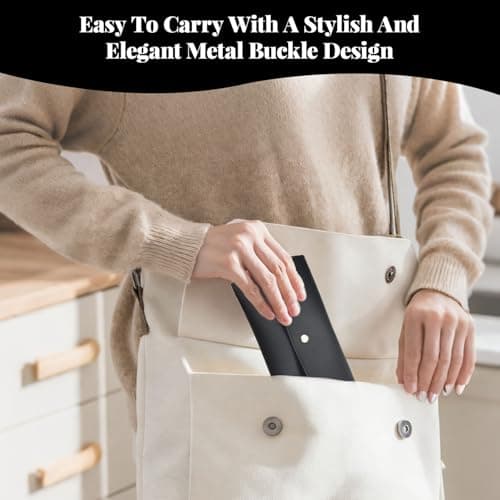 Yiranfuyao PU Leather Cash Envelope Wallet, Waterproof Reusable Money Saving Wallet Organizer Pouch for Cash UK Travel Budgeting Wedding Birthday Graduation Holidays — view 5