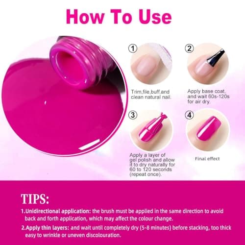 Nail Polishing Set 6 Color Quick Dry Long Lasting Paint Set — view 5