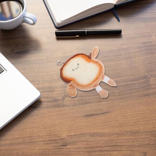 Cartoon Toast Coin Purse Adorable Fabric Pouch for Boys and Girls — view 6