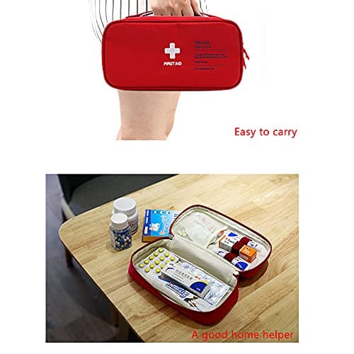 XINGSUI 1 Pcs First Aid Bag Empty,Drug Pack Storage Bag,for Home,Office,etc — view 4