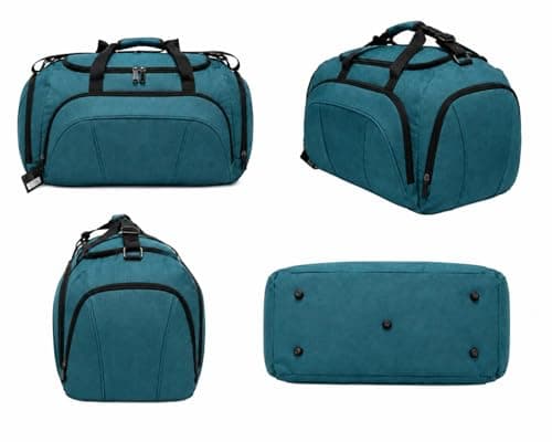 75 Liter, 68X36X31cm Lightweight Duffle Bags for Men & Women for Traveling and Gym Sports Equipment Bag (TB-202) (Turquoise)