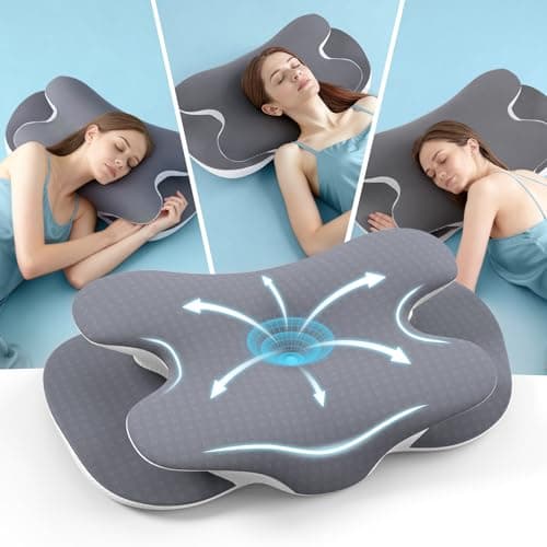 A-Pce Standard Size Ergonomic Memory Foam Pillow-Orthopedic Neck Pillow