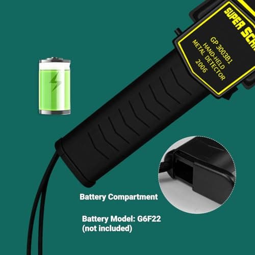 Metal Detector Wand, High Sensitivity with Vibration Alarm — view 5