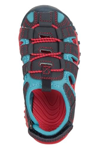 Mountain Warehouse Bay Junior Shandals - Neoprene Sandals, Kids Beach Footwear, Cushioned Midsole Childrens Shoes - Spring Summer, Poolside, Beach, Travelling Dark Blu 8 — view 6