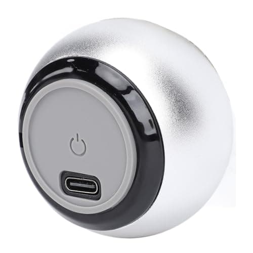 BT 5.3 Mini Speaker Portable Wireless Portable Speaker Aluminum Alloy Stereo Sound 360° Bass Diaphragm (Silver) — view 3
