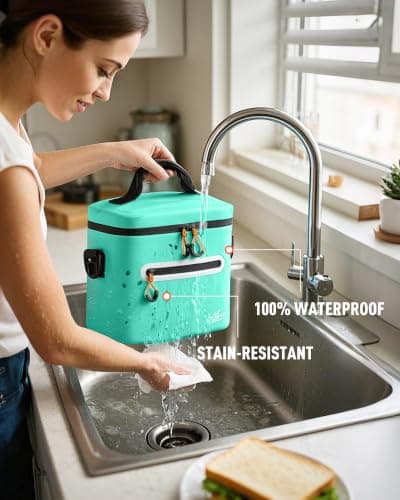 Sydioor 7 Can Small Cool Bag Insulated — view 5