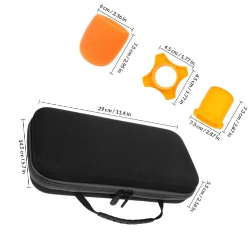 GOOHOCHY Shockproof Microphone Bag for Portable Storage, EVA Nylon Case — view 2