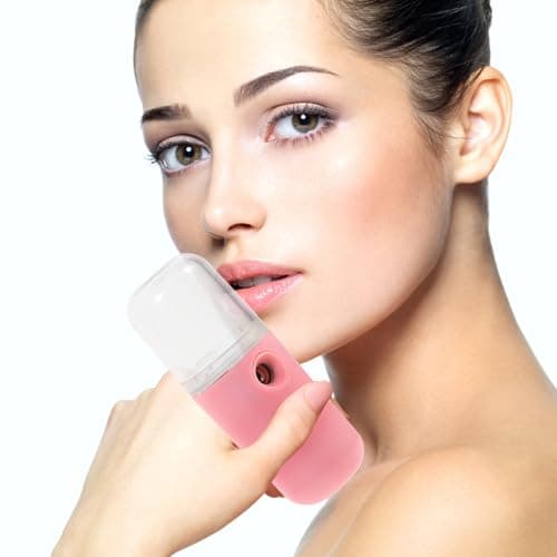Nano Mist Facial Sprayer Pink Plastic Portable USB Charging 30ml — view 4