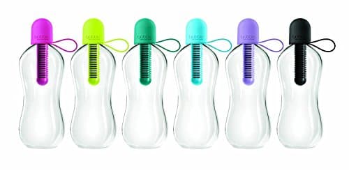 Bobble Classic, water bottle, filtered water, reusable water bottle, BPA-Free plastic bottle, soft touch carry cap, replaceable carbon filter, sustainable water bottle, hydration, 18.5 oz., Lavender — view 2