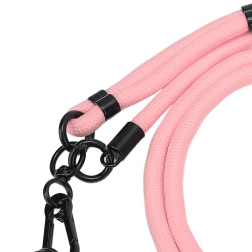 LIYJTK Action Camera Lanyard Adjustable Quick Release Anti Lost Rope for Pocket 3, Action 5, ONE X4 Adjustable Strap (Pink) — view 6