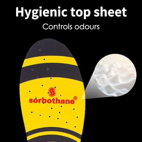 Sorbothane Double Strike Insoles, Men & Women - Shock Absorbing, 11-12.5 UK — view 4