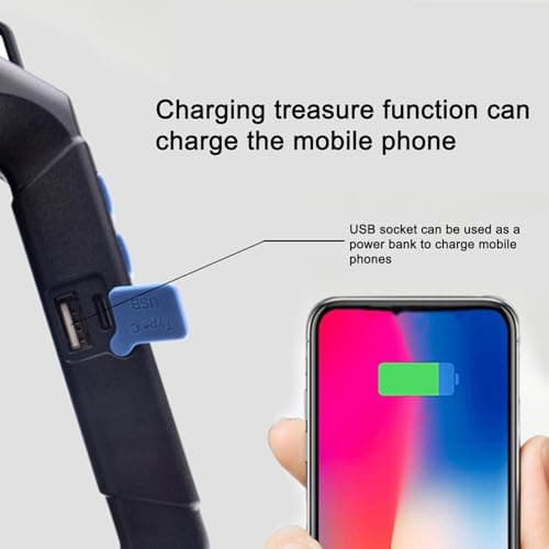 Solar Survival Flashlight, USB Rechargeable Solar LED Torch Portable Super Bright Pocket Projector Light Up Your Adventures Waterproof Outdoor Work Light — view 5