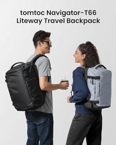 tomtoc 28L Travel Backpack, TSA-Approved Underseat Carry-On Travel Bag — view 2