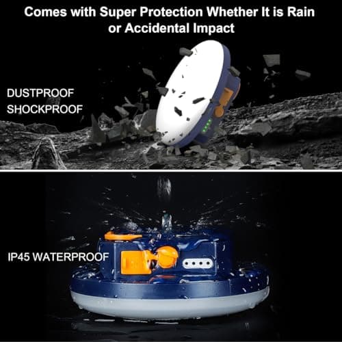 Rechargeable 3000LM Red Light Camping Light Tent Camping Lantern Fishing Lantern — view 5