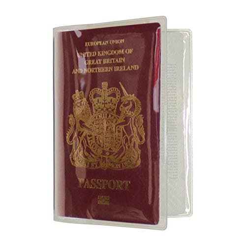 Clear Protective Passport Holders (2)