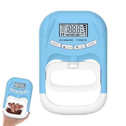 Grip Strength Measuring Device 396lbs Rechargeable Digital Display