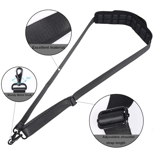 RLSOCO Adjustable Carry Straps for Baby Stroller - Stroller Straps Compatible with Stokke/Babyzen/Maxi-Cosi/Kinderkraft/My Babiie, Stroller Strap for Parents, Airplane Travel,outoor — view 4