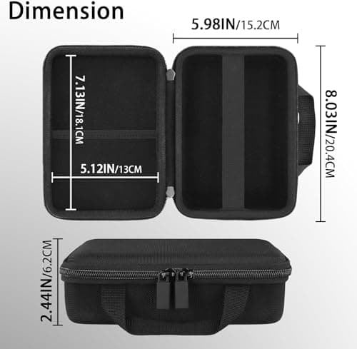 co2CREA Hard Travel Case for Anker Prime 250W /200W USB C Charger — view 5