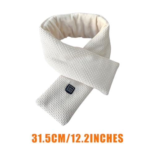 Heated Scarf Rechargeable Neck Warmer Scarf with 3 Temperature Settings — view 6