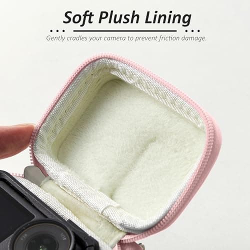 Linpr Action Camera Case for DJI Osmo Action 3/4/5 Pro/6, Pink — view 5