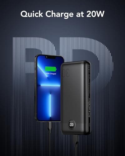 VEGER 30000mAh Portable Charger, 20W PD 18W QC 3.0 Fast Charging — view 3