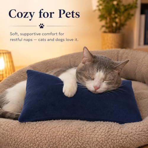 FEITONGFX 1PCS Mini Pillows for Sleeping,11in x 7in Small Travel Pillow — view 5
