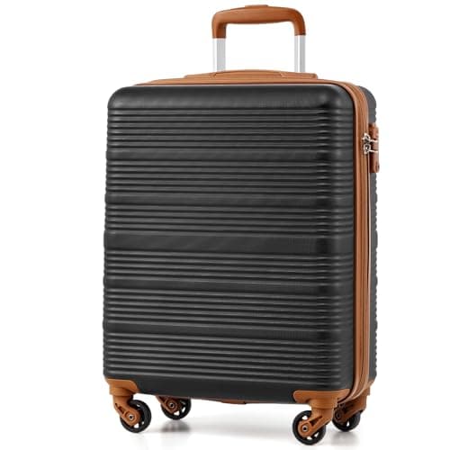 COOLIFE Cabin Suitcase 55x40x20cm for Easyjet, Carry On Suitcase