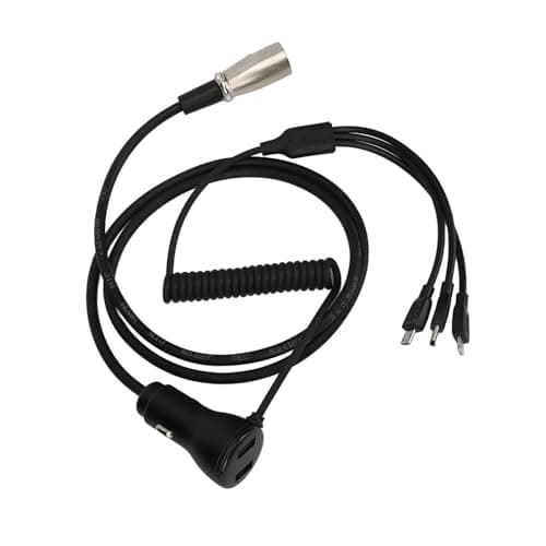 Generic 3 in 1 Wheelchair Charging Cable Universal Fast Charging Cord for Electric Scooter Lightweight USB Adapter — view 2
