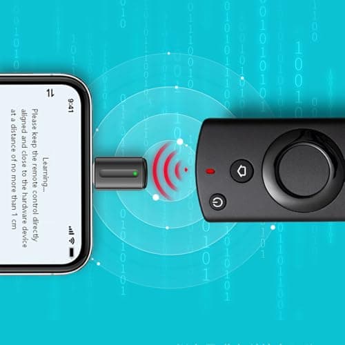 IR Remote Control Adapter – Black, Plug And Play Phone Accessory, 3.5mm Audio Jack Connection, Universal Emitter, App Controlled | Smartphone, TV, Projector, School, Home, Electronics, Stream — view 6