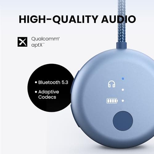 Avantree SoundJet R1-25Hr Airplane Bluetooth Adapter for All AirPods — view 4
