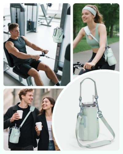 Sportsnew Stanley Tumbler Carrier Insulated Magnetic Water Bottle Bag — view 6