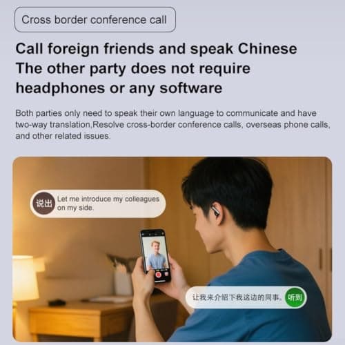 Tidgel Travel Translator Headphones 164 Languages for instant Travel(White) — view 3