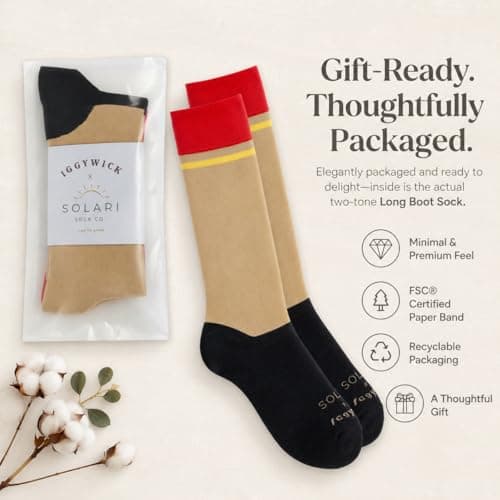 Merino Wool Socks for Women infused with Silver Yarn, Natural Antimicrobial & Odour-Resistant | Ideal for riding, walking, everyday wear or urban fashion | Breathable Knee High Socks Womens 8-11 — view 5