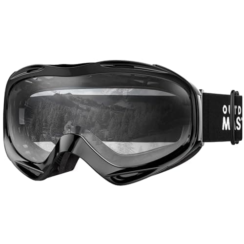 OutdoorMaster OTG Ski Goggles, Snowboard Goggles for Men, Women & Youth