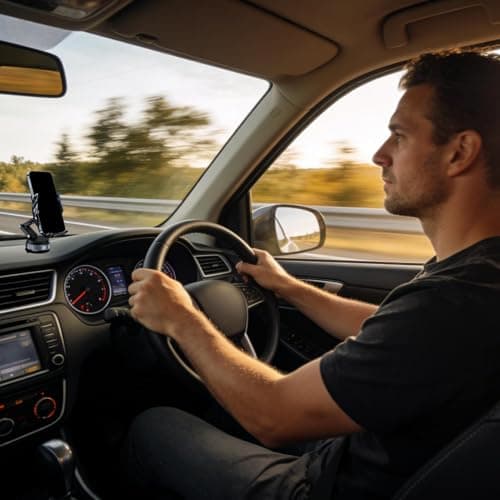 Wireless Charger for Car Suction Cup Dashboard Cradles — view 3