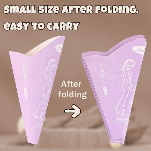 Foldable disposable Urinal for Women, Female Urinal for PIPI Standing (8) — view 5
