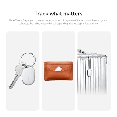 Xiaomi Smart Tag, Item Tracker, IP67 Waterproof, 1 year battery, 1 Pack — view 4