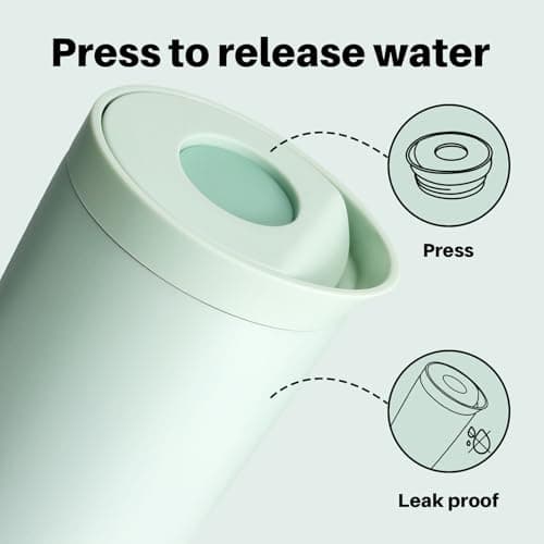 BOTTLE BOTTLE Travel Mug (Green, 350, Milliliters) — view 4