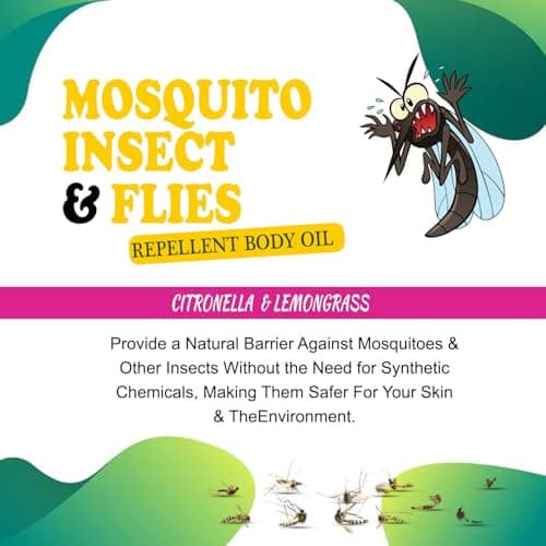 DD Teck 100% Insect Repellent Made with Lemongrass & Citronella Essential Oils – Extra Strong Natural Mosquito, Fly & Gnat Protection for Outdoor & Travel Use 250ml Spray — view 3