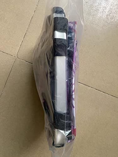 Redlution Bicycle Bike Detachable Cycle Front Canvas Basket Carrier Bag Pet Carrier Aluminum Alloy Frame Pet Carrier (purple) — view 4